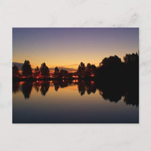 Sunrise in het briefkaart Cotswold (Voorkant)