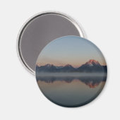 Sunrise in Jackson Dam Grand Teton National Park Magneet (Voorkant / Achterkant)