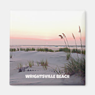 Sunrise in juli, Wright tsville Beach Magneet