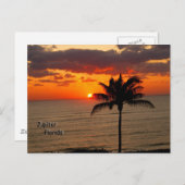 Sunrise in Jupiter Briefkaart (Voorkant / Achterkant)