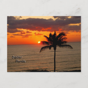 Sunrise in Jupiter Briefkaart