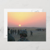 Sunrise in Koeweit Briefkaart (Voorkant / Achterkant)