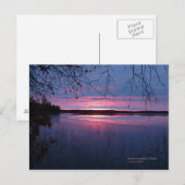 Sunrise in Lapland Briefkaart (Voorkant / Achterkant)