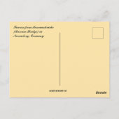 Sunrise in Museumsbrücke in Neurenberg Duitsland Briefkaart (Achterkant)