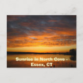 Sunrise in North Cove - Essex, CT Briefkaart (Voorkant)