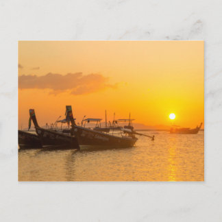 Sunrise in Pak Meng, Trang, Thailand Briefkaart