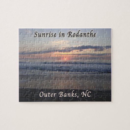 Sunrise in Rodanthe Outer Banks NC Legpuzzel (Horizontaal)