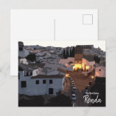 Sunrise in Ronda, Briefkaart Spanje (Voorkant / Achterkant)