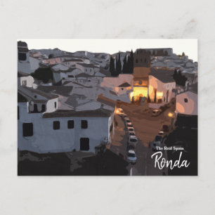 Sunrise in Ronda, Briefkaart Spanje