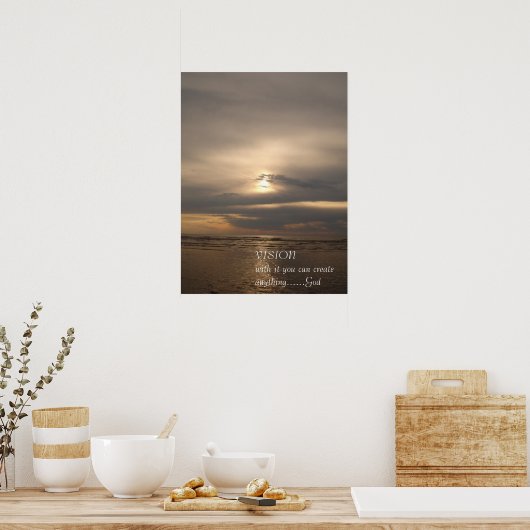 SUNRISE IN SAN FELIPE POSTER (Keuken)