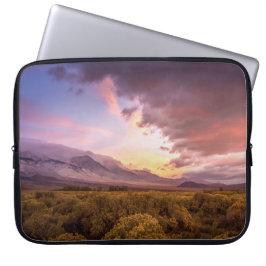 Sunrise in the Owens Valley Laptop Sleeve