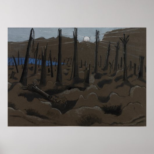 Sunrise Inverness Copse Poster (Voorkant)