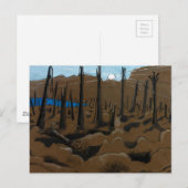 Sunrise, Inverness Copse van Paul Nash (1918) Briefkaart (Voorkant / Achterkant)