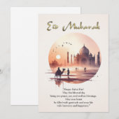 Sunrise Journey to Peace Feestdagenkaart (Voorkant / Achterkant)