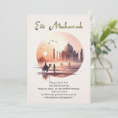 Sunrise Journey to Peace Feestdagenkaart (Staand voorkant)