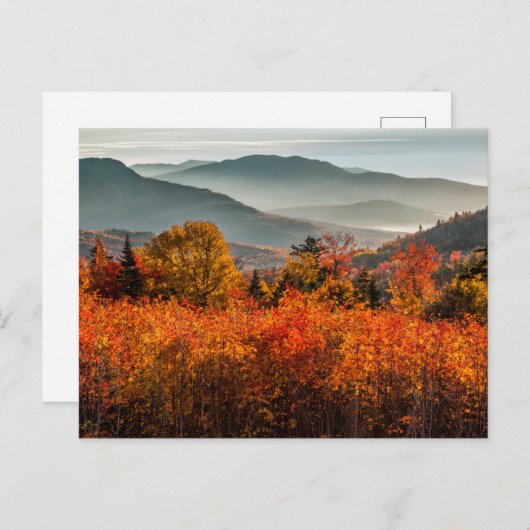 Sunrise Kancamagus Highway Overlook New Hampshire Briefkaart (Voorkant / Achterkant)