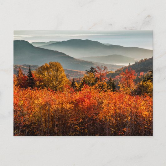 Sunrise Kancamagus Highway Overlook New Hampshire Briefkaart (Voorkant)