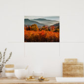 Sunrise Kancamagus Highway Overlook New Hampshire Poster (Keuken)