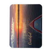 Sunrise Kayak Gratitude Magneet (Verticaal)