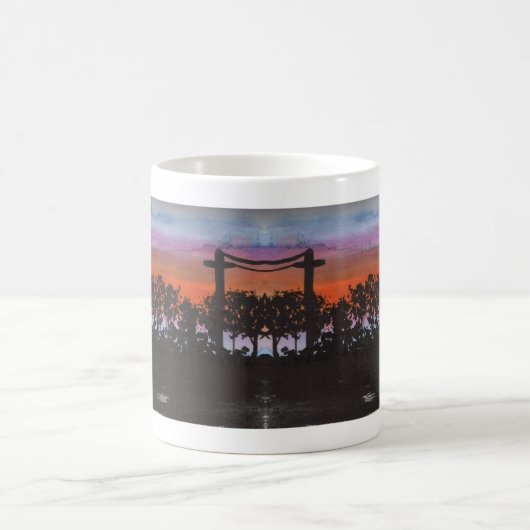 Sunrise koffiekopje koffiemok (Center)