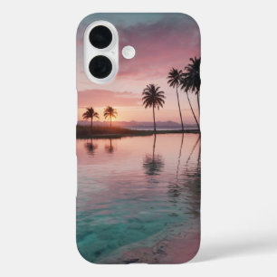 Sunrise Lagoon iPhone 16 Hoesje