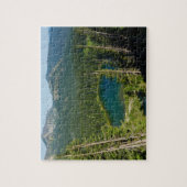 Sunrise Lake van Boven op Mount Rainier Park Legpuzzel (Verticaal)