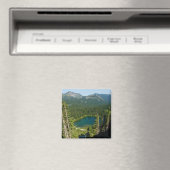 Sunrise Lake van Boven op Mount Rainier Park Magneet (Insitu (Vaatwasser))