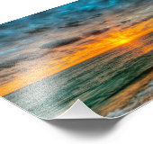 Sunrise Landscape Foto Afdruk (Hoek)