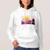 Sunrise Landscape Hoodie (Voorkant)