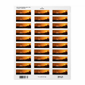 Sunrise Landscape Return Label (Full Sheet)