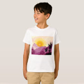 Sunrise Landscape T-shirt (Voorkant volledig)