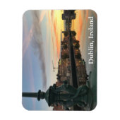 Sunrise langs de Liffey-rivier in Dublin, Ierland Magneet (Verticaal)