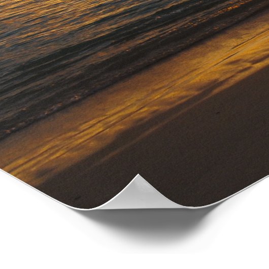 Sunrise_Lanikai Beach_ Hawaii Poster (Hoek)