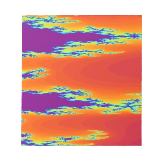 Sunrise-laptop Notitieblok (Voorkant)