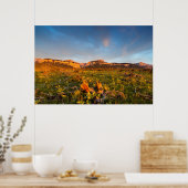 Sunrise Lights Blackleaf Canyon 2 Poster (Keuken)
