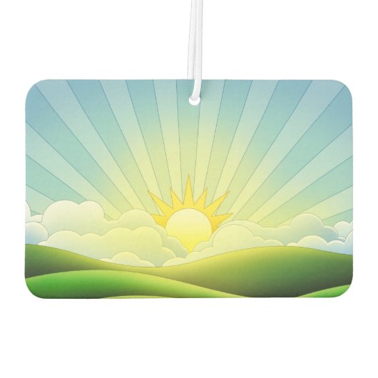 Sunrise Luchtverfrisser (Achterkant)