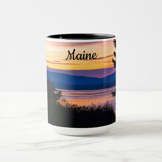 Sunrise Maine Coffee Mok (Midden)
