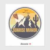 Sunrise Manor, Nevada Sticker (Vel)