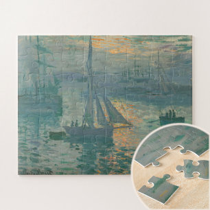 Sunrise (Marine) door Claude Monet Legpuzzel