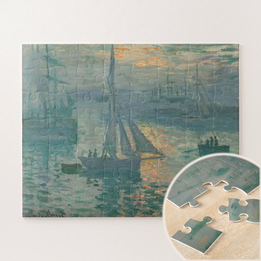 Sunrise (Marine) door Claude Monet Legpuzzel