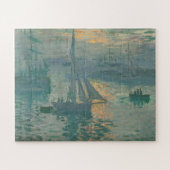 Sunrise (Marine) door Claude Monet Legpuzzel (Horizontaal)