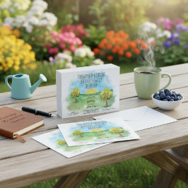 Sunrise Meadows Family Reunion Invitation Briefkaa Briefkaart