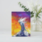 Sunrise Mermaid briefkaart (Staand voorkant)