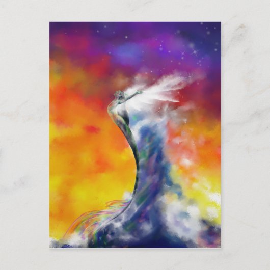 Sunrise Mermaid briefkaart (Voorkant)