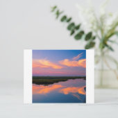 Sunrise Merritt Island Florida Briefkaart (Staand voorkant)