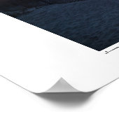 Sunrise met Seagrass en Fence Poster (Hoek)