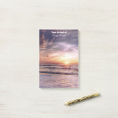 "Sunrise" Monogrammed Post-It Notes (Op bureau)