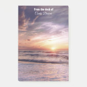 "Sunrise" Monogrammed Post-It Notes (Voorkant)