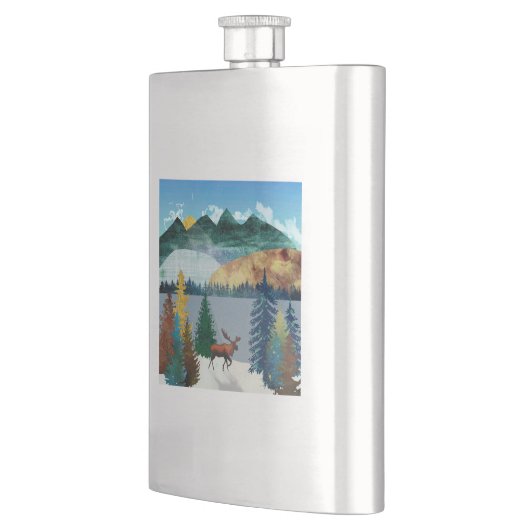 Sunrise Moose Flacon (Links)