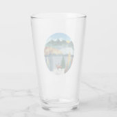 Sunrise Moose Glas (Achterkant)